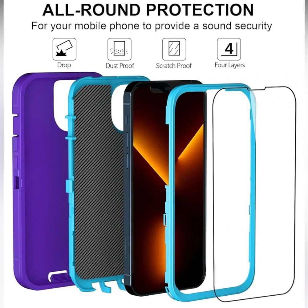 🎉 HOST PICK 🎉 *BRAND NEW/ UNOPENED* iPhone13 Pro Max Heavy Duty Shockproof Case